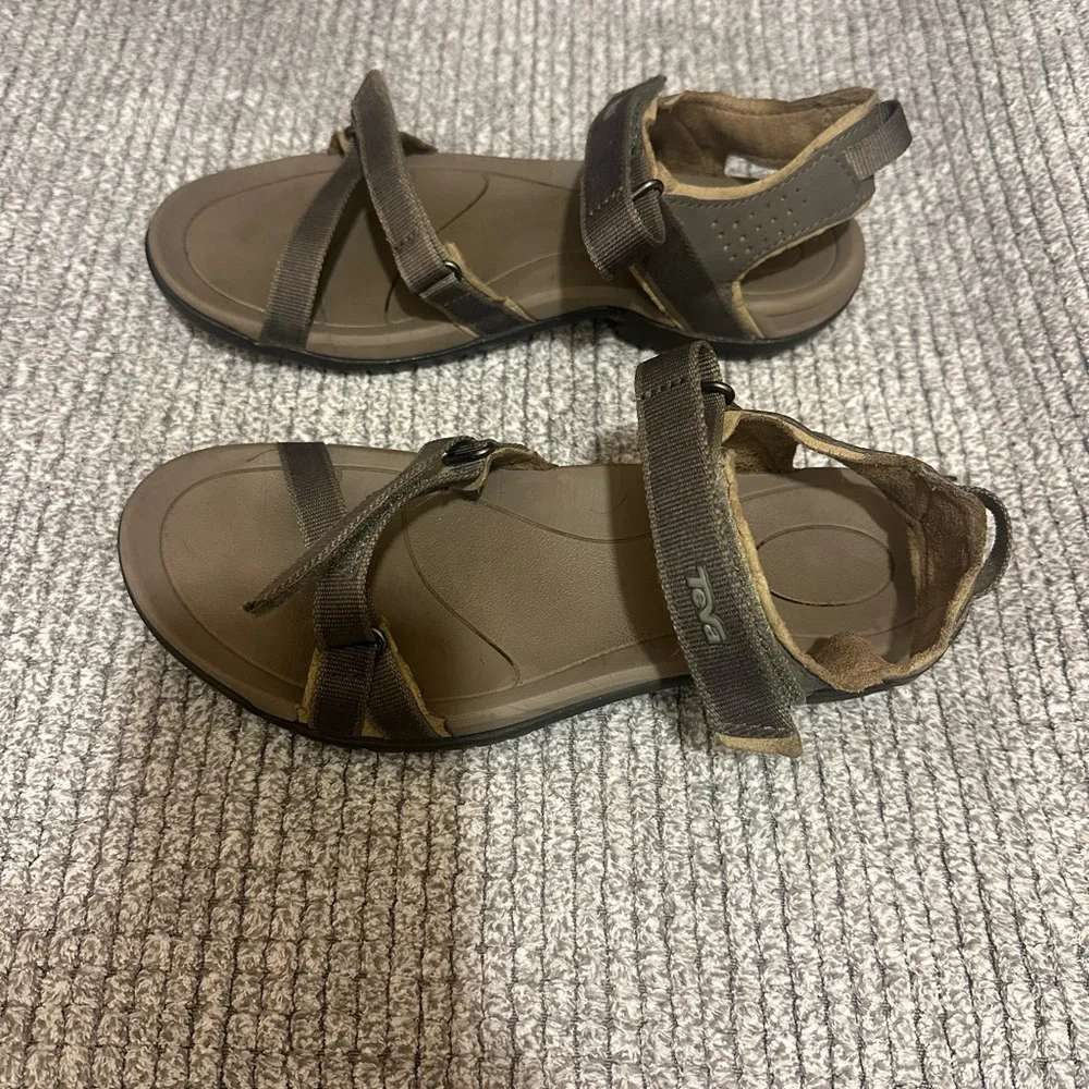 Teva Verra hiking sandal 7 grey gray taupe - Picture 9 of 16